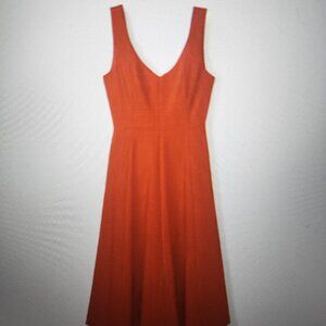 Kate Spade Twill Grace Dress. Beautiful Fresh Tomato Red Color.